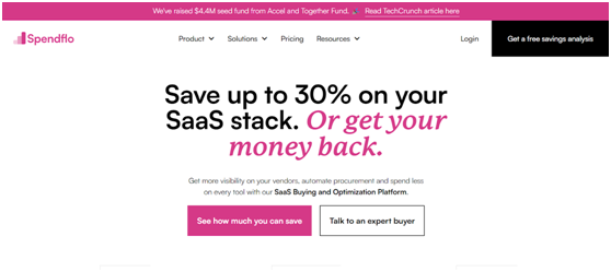 SaaS expense tracking Spendflo raises $4.4 Million seed funding