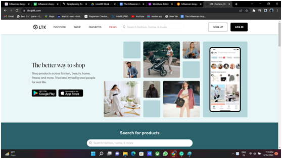 LTK has added product reviews from creators in its latest update