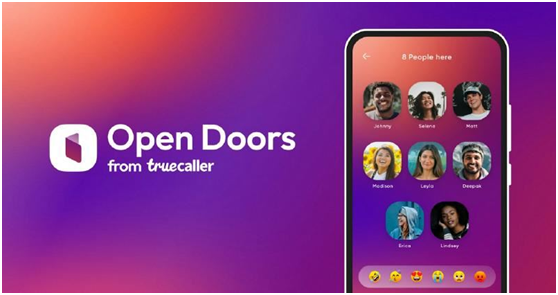 Truecaller foreys into live audio with its new Open Doors app