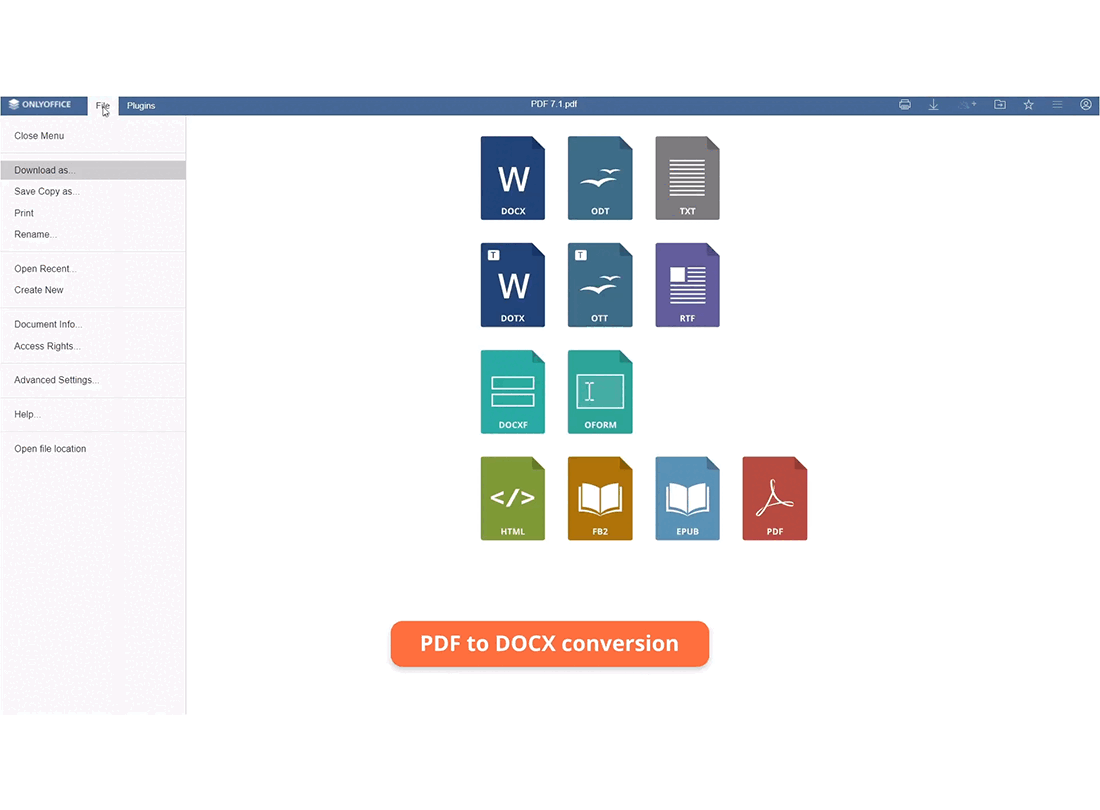 OnlyOffice App Functionality
