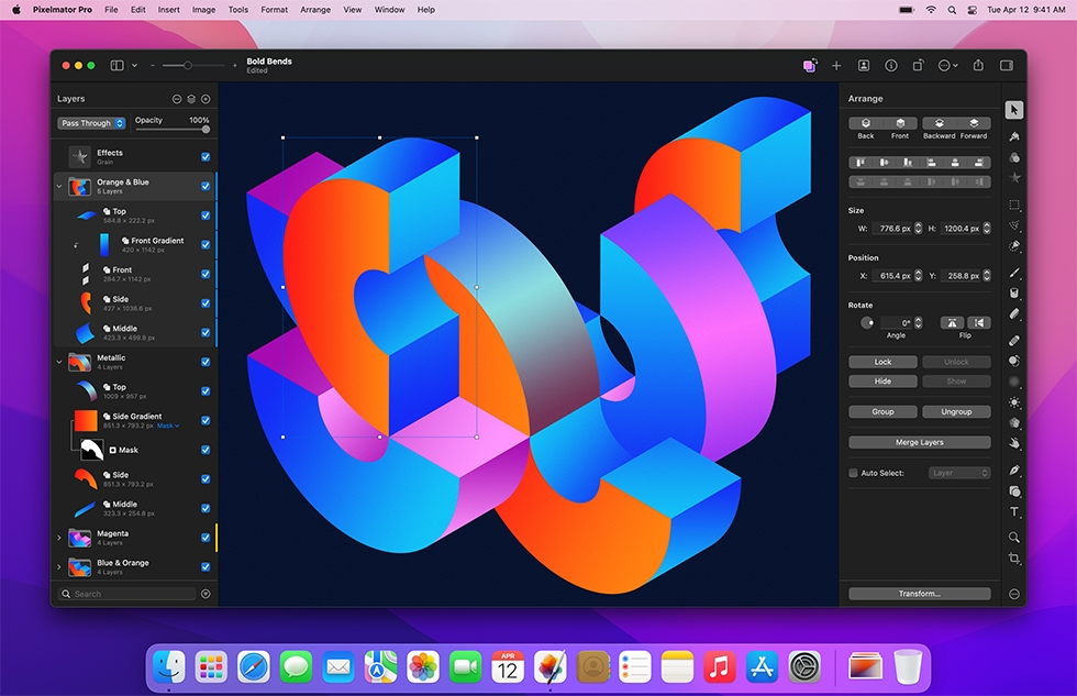 Pixelmator Pro update adds new 200 canvas templates designs and mockups