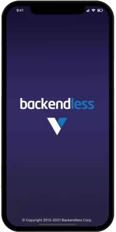 Backendless Mobile promo