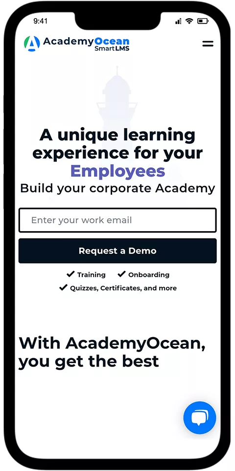 Academy Ocean mobile view 1