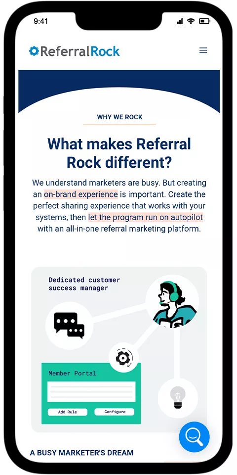 Referral Rock Mobile View 1