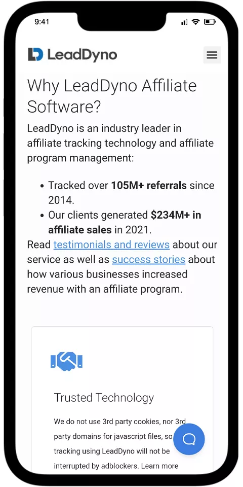 LeadDyno Mobile View 1