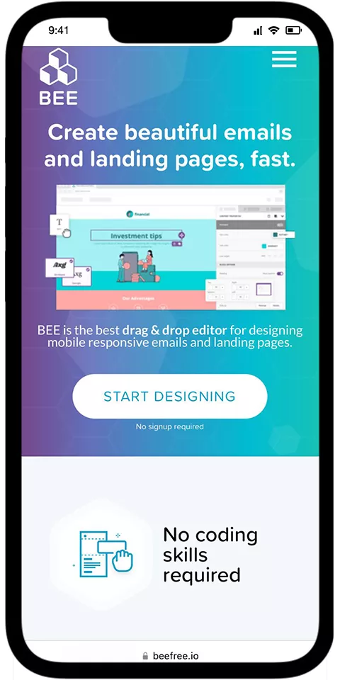 BEE Pro Mobile View 1