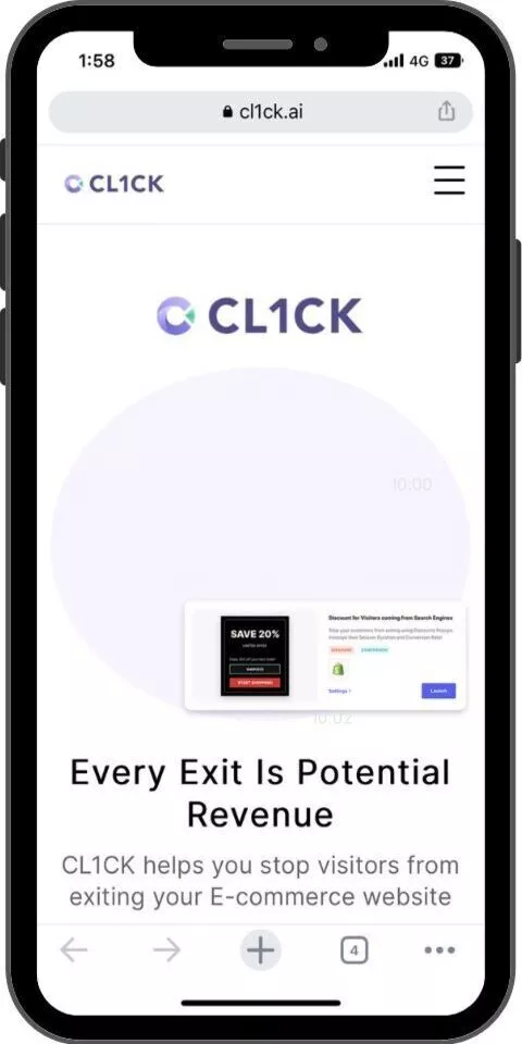 CL1CK Mobile promo